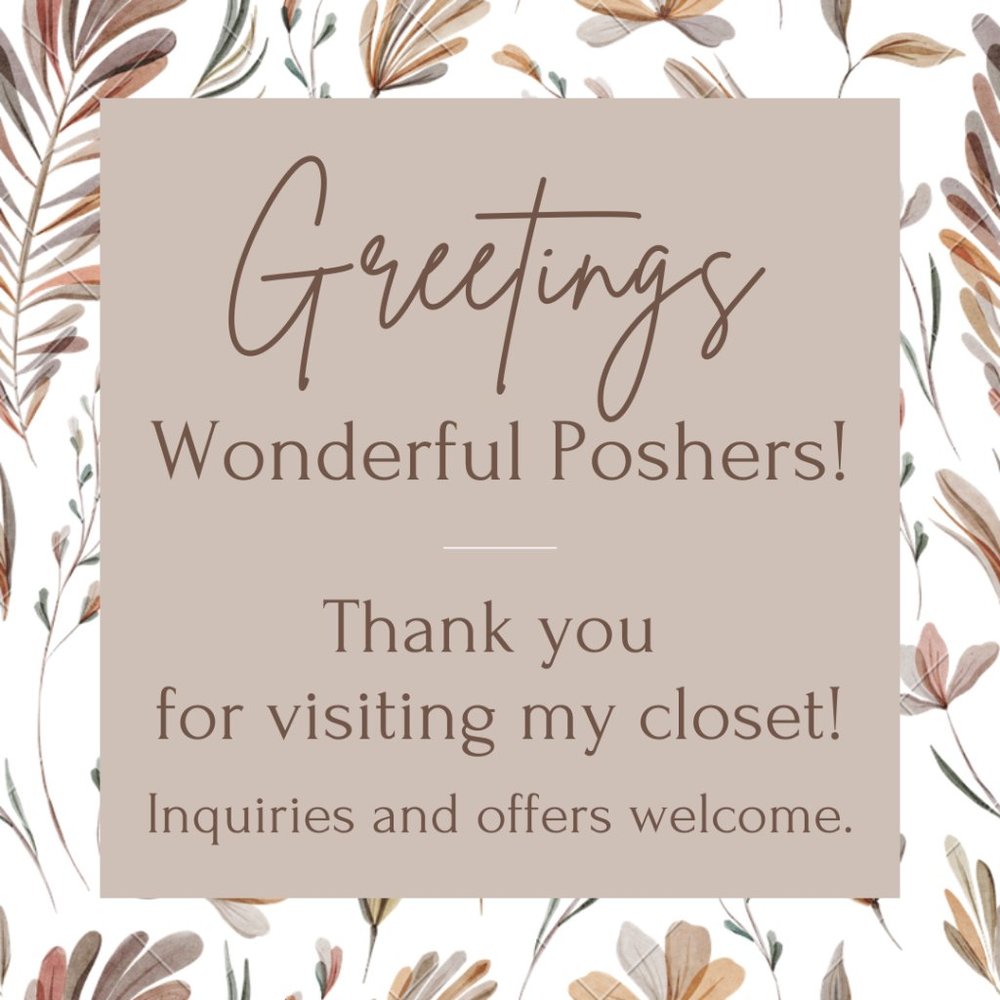 Thanks for visiting my closet!